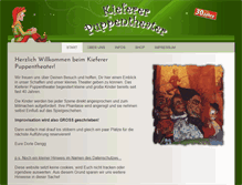 Tablet Screenshot of kieferer-puppentheater.de